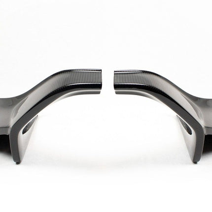 RENNtech Carbon Fiber Rear Diffuser Attachments for Mercedes-AMG GT R C190 2018-2020, image 1