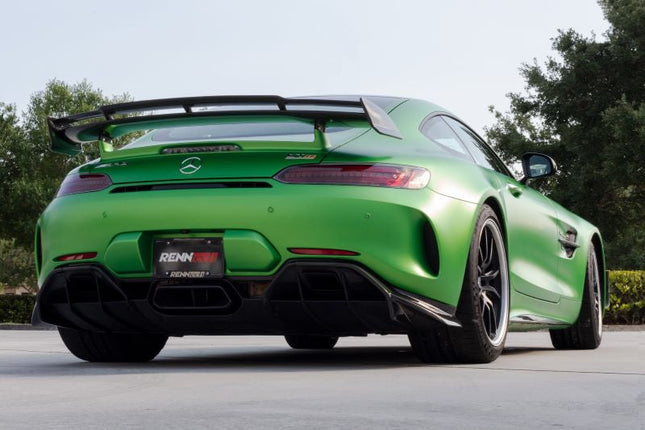 RENNtech Carbon Fiber Rear Diffuser Attachments for Mercedes-AMG GT R C190 2018-2020, image 3