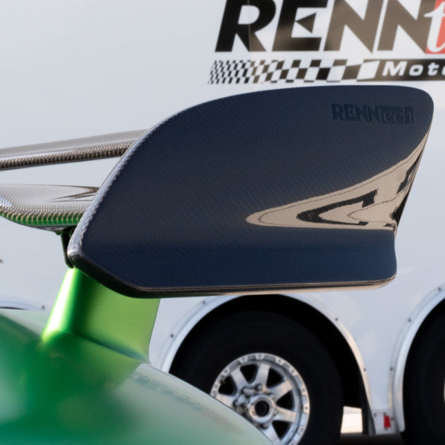 RENNtech Carbon Fiber Rear Wing Lip with End Plates for Mercedes-AMG GT R C190, image 20