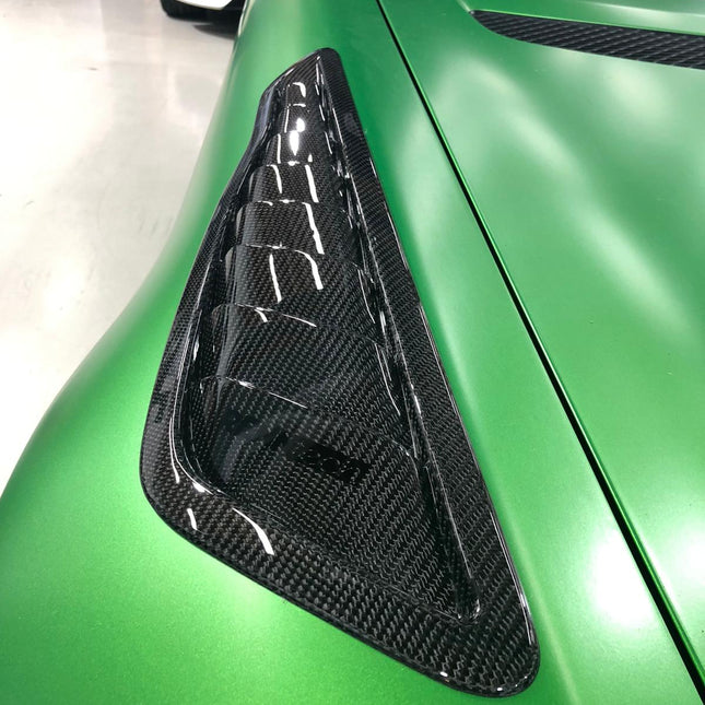RENNtech Carbon Fiber Fender Extractors for Mercedes-AMG GT R / GT R Pro C190, image 7