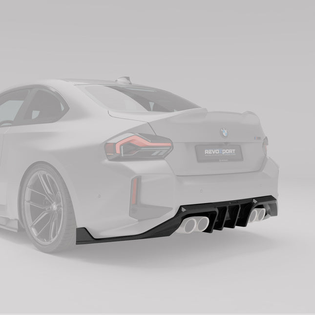 Revozport Rear Diffuser installed