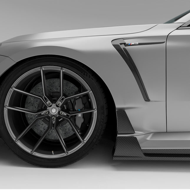 Revozport Front Fenders Set installed