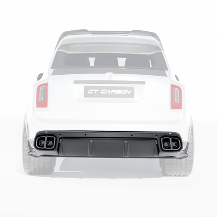 Rolls Royce Cullinan Carbon Fibre Diffuser and Tips
