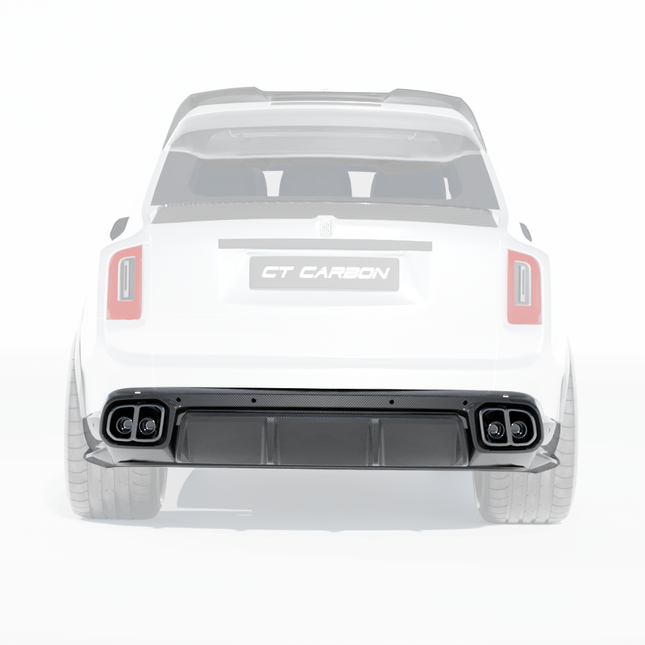 Rolls Royce Cullinan Carbon Fibre Diffuser and Tips