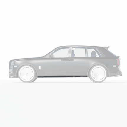 Rolls Royce Cullinan Carbon Fibre Side Skirts CT Design