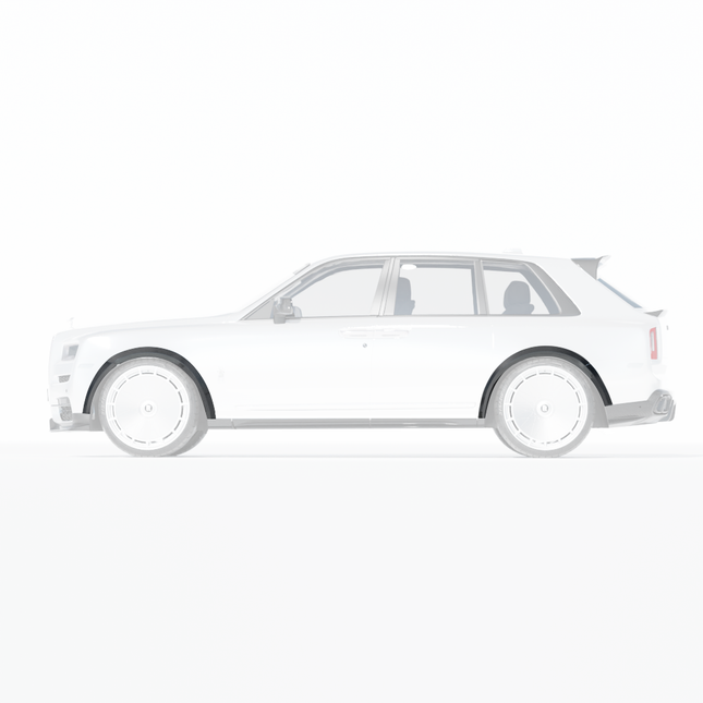 Rolls-Royce Cullinan Carbon Fibre Wheel Arch Extensions CT Design