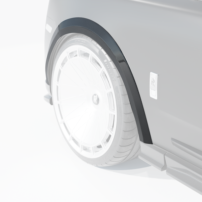 Rolls-Royce Cullinan Carbon Fibre Wheel Arch Extensions detail