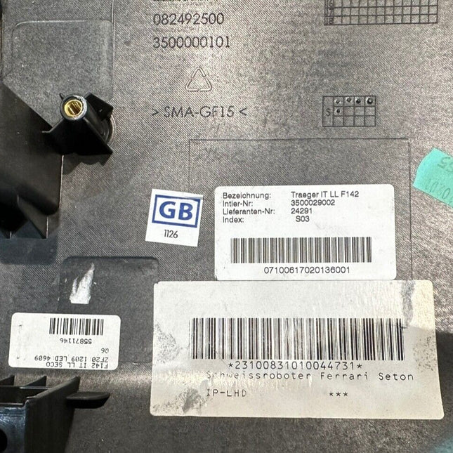Ferrari 458 Italia Dashboard Airbag Cover Panel, OEM, Part Number: 82493006