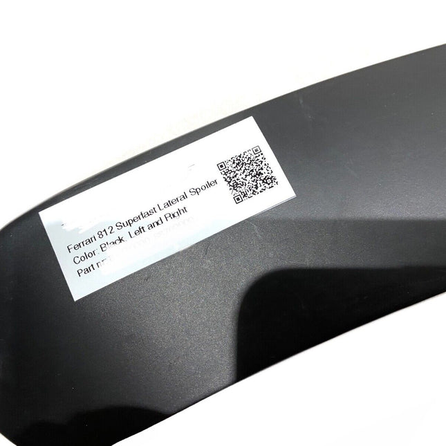 Ferrari 812 Superfast Left Side Spoiler, OEM, Part Number: 88769900