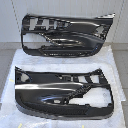 Ferrari SF90 Stradale Door Trim Cover, Carbon Fiber, Left and Right, OEM, Part Number: 876212, 876167