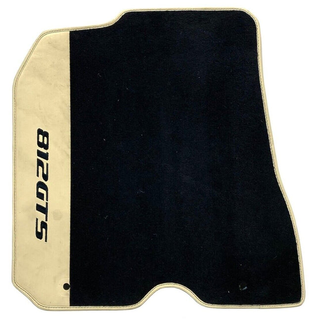 Ferrari 812 GTS Original Floor Mats, Black Camel, OEM