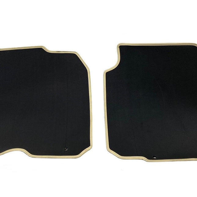 Ferrari 812 GTS Original Floor Mats, Black Camel, OEM