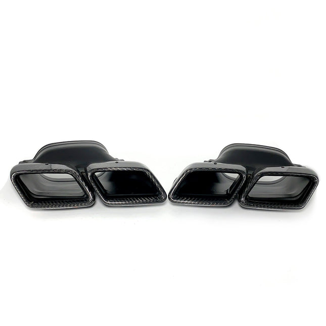 Mercedes exhaust tip set photo 4
