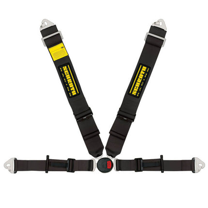 SCHROTH Profi 2 FE ASM 4-point left racing harness black 20071 for Porsche GT3 RS