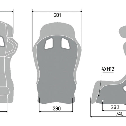 Sparco Matrix Racing Seat 2008S, view 4