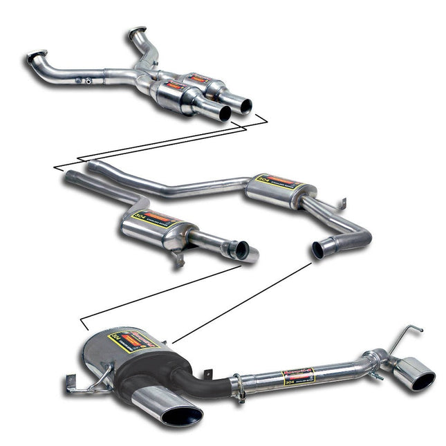 Supersprint Performance Exhaust System for Porsche 928 (242930)