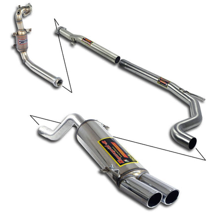 Supersprint 815930 Exhaust System for Abarth Grande Punto (199)