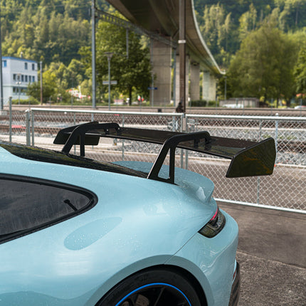 Porsche 911 992.1 GT3 carbon fibre wing with risers, CT Design