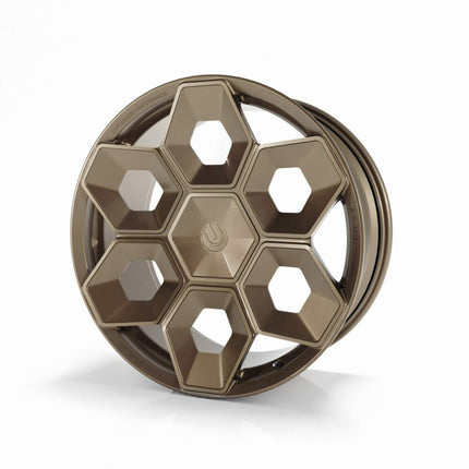 UNPLUGGED PERFORMANCE UP-CYBRHEX-CT-012 Single Wheel UP CYBRHEX 20" Satin Bronze for TESLA Cybertruck